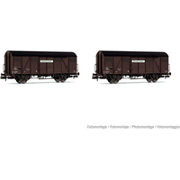 ARNOLD HN6571 N 2-tlg. Set 2-achs. gedeckte Güterwagen Kv „Provence Express", SNCF, Ep. III von ARNOLD
