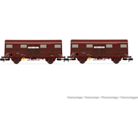ARNOLD HN6572 N 2-tlg. Set 2-achs. gedeckte Güterwagen G4 Permaplex „Aquitaine Express", SNCF, Ep. IV ARNOLD HN6572 N 2-tlg. Set 2-achs. gedeckte Güterwagen G4 Permaplex „Aquitaine Express", SNCF, Ep. IV von ARNOLD