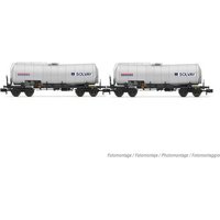 ARNOLD HN6605 N 4-achs. Isolierter Kesselwagen, „Nacco/Solvay”, SNCF, Ep. V von ARNOLD