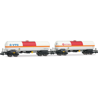 ARNOLD HN6634 N 2-tlg. Set Chlor-Kesselwagen „VTG + Ermewa“, SNCF, Ep. VI von ARNOLD