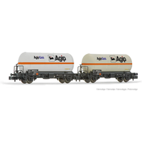 ARNOLD HN6693 N 2-tlg. Set 2-achs. Gaskesselwagen, „Agipgas”, FS, Ep. IV ARNOLD HN6693 N 2-tlg. Set 2-achs. Gaskesselwagen, „Agipgas”, FS, Ep. IV von ARNOLD