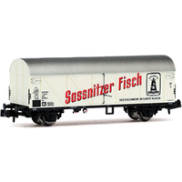 ARNOLD HN6751 N 2-achs. Kühlwagen „Sassnitzer Fisch”, DR, Ep. IV ARNOLD HN6751 N 2-achs. Kühlwagen „Sassnitzer Fisch”, DR, Ep. IV von ARNOLD