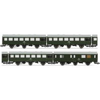 ARNOLD HN9511 4-tlg. Set "Reko-Wagen, 3 dreiachs. Wagen+ 1 Packwagen, DR, Ep. IV von ARNOLD