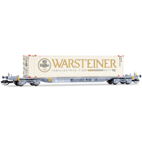 ARNOLD HN9767 TT 4-achs. Containerwagen mit 1 x 45'-Container „Warsteiner“, Privat, Ep. VI ARNOLD HN9767 TT 4-achs. Containerwagen mit 1 x 45'-Container „Warsteiner“, Privat, Ep. VI von ARNOLD