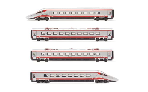 Arnold HN2577S FS Trenitalia, ETR 610 „Frecciargento“ ohne Beschriftung, ECE Milano – Frankfurt, 4-teiliges Basisset, Ep. VI, mit DCC-Sounddecoder. Lokomotive – elektrisch von ARNOLD
