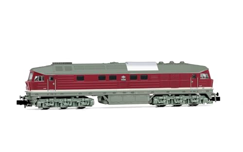 Arnold HN2599 DR, Diesellokomotive 132 483-9, rot mit grau/silbernem Dach, Ep. IV-Lok – Diesel von ARNOLD