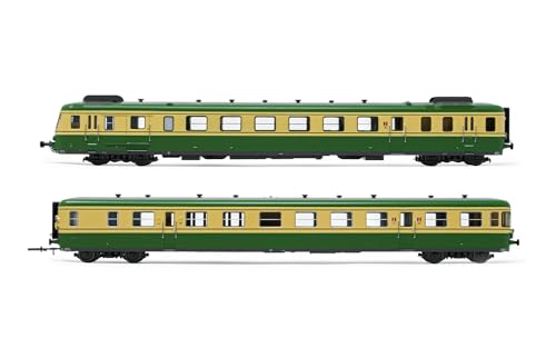 Arnold HN2635 SNCF, RGP2 Diesel-Triebwagen, Rebuilt Version, grün/beige Livery, ep.IV von ARNOLD