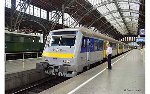 Arnold HN4368 MRB, 3er-Pack Regionalwagen, Bybdzf Bom, silberblaue Lackierung. Rollmaterial – Reisezugwagen von ARNOLD