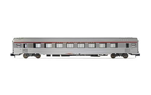 Arnold HN4442 SNCF, Tee „Cisalpin“ (Mailand – Paris), A8u-Wagen, Silberne Lackierung, Ep. IV Rollmaterial – Reisezugwagen von ARNOLD