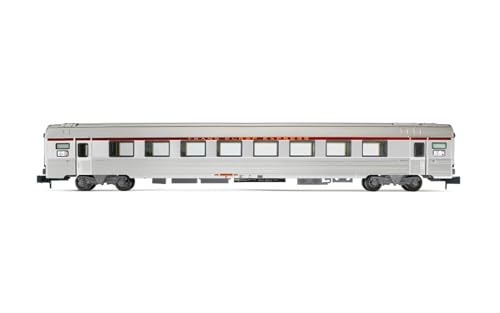 Arnold HN4443 SNCF, Tee „Cisalpin“ (Mailand – Paris), A8tu-Wagen, Silberne Lackierung, Ep. IV Rollmaterial – Reisezugwagen von ARNOLD