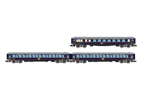 Arnold HN4461 RENFE 3-teiliges Set CIWL Castellano Expreso Speisewagen 2 x Lx Schlafwagen Ep IV Rolling Stock – Reisebusse von ARNOLD