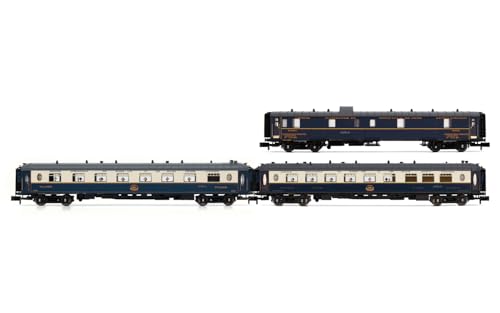 Arnold HN4488 Ciwl, 3er-Pack Etoile du Nord, Set 1:2 (Dd3, Vp Fleche d'Or mit Vpc Étoile du Nord), Ep II Personenwagen von ARNOLD
