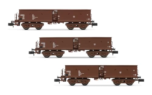 Arnold HN6563 DR, 3-Einheiten-Packung Sef-Entladungswagen ohne Topbox, braune Lackierung, epIV Güterwagen Arnold HN6563 DR, 3-Einheiten-Packung Sef-Entladungswagen ohne Topbox, braune Lackierung, epIV Güterwagen von ARNOLD