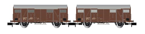 Arnold HN6574 FS 2-Einheiten-Pack Gs-Wagen, braune Lackierung, Periode IV-Modell, Eisenbahnfahrzeuge – Waggons Arnold HN6574 FS 2-Einheiten-Pack Gs-Wagen, braune Lackierung, Periode IV-Modell, Eisenbahnfahrzeuge – Waggons von ARNOLD