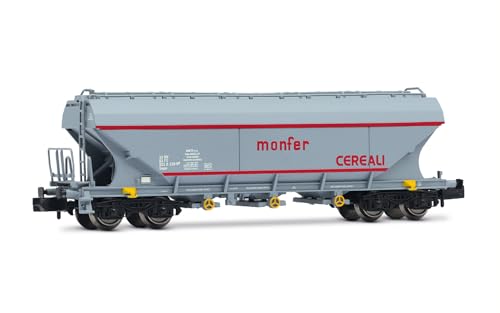 ARNOLD HN6709 FS, Hüpfwagen Typ Uagpps, Monfer Lackierung, grau mit roten Streifen, Neue Aufschriften, ep.VI Güterwagen ARNOLD HN6709 FS, Hüpfwagen Typ Uagpps, Monfer Lackierung, grau mit roten Streifen, Neue Aufschriften, ep.VI Güterwagen von ARNOLD