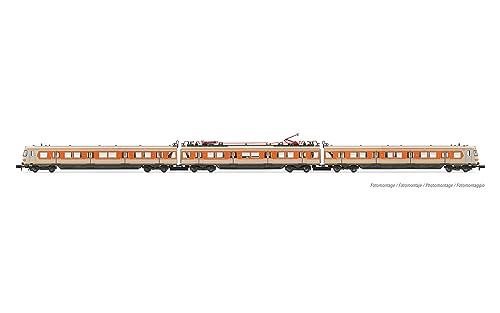 DB EMU Elektrolokomotive Klasse 420, 3 Stück, grau-orange lackiert, 2 Dachstromabnehmer, Ep. IV, Verschieden DB EMU Elektrolokomotive Klasse 420, 3 Stück, grau-orange lackiert, 2 Dachstromabnehmer, Ep. IV, Verschieden von ARNOLD