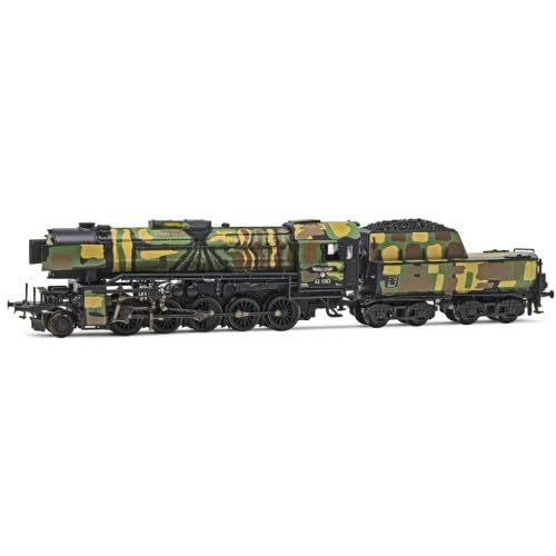 DRB BR 42 schwere Dampflokomotive, in Camouflage-Lackierung, Periode LLC von ARNOLD