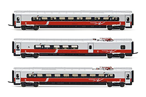 FS Trenitalia ETR 610 Zwischenwagen, 3 Stück, „EuroStar“, Epoche VI FS Trenitalia ETR 610 Zwischenwagen, 3 Stück, „EuroStar“, Epoche VI von ARNOLD