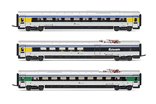 FS Trenitalia ETR 610 Zwischenwagen, 3 Stück, ex-Cisalpino-Lackierung, Epoche VI von ARNOLD