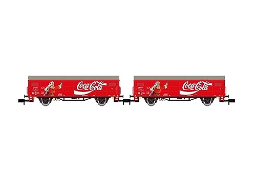 RENFE JPD-Wagen, 2 Stück, „Coca-Cola“, Epoche IV RENFE JPD-Wagen, 2 Stück, „Coca-Cola“, Epoche IV von ARNOLD