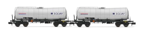 SNCF Tankwagen, 4 Achsen, „Nacco/Solvay“, isoliert, Epoche V SNCF Tankwagen, 4 Achsen, „Nacco/Solvay“, isoliert, Epoche V von ARNOLD