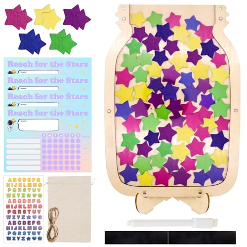 ARONRAVE Belohnungsglas Kinder Belohnungssystem für Gutes Benehmen Star Reward Jars Personalisierte Sterne Belohnungsglas für Kinder ARONRAVE Belohnungsglas Kinder Belohnungssystem für Gutes Benehmen Star Reward Jars Personalisierte Sterne Belohnungsglas für Kinder von ARONRAVE