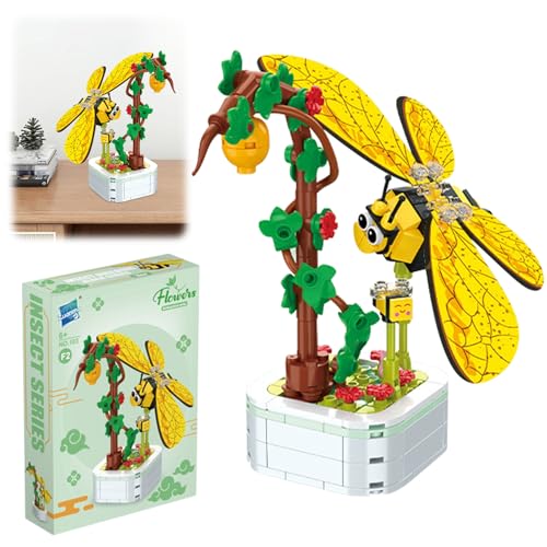 ARONRAVE Blumen Bausteine Set, Künstliche Blumen Bausatz Bienen Bonsai Pflanzen Modell Set Blumen Bauspielzeugsets Bausteine Blume Ziegel botanische Sammlung, Bausteine, Spielzeug, Heimdekoration ARONRAVE Blumen Bausteine Set, Künstliche Blumen Bausatz Bienen Bonsai Pflanzen Modell Set Blumen Bauspielzeugsets Bausteine Blume Ziegel botanische Sammlung, Bausteine, Spielzeug, Heimdekoration von ARONRAVE