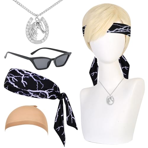 ARONRAVE Perücke Herren Blonde Perücke Kurze Perücke Männer 70er Jahre Herren Perücken 80er Jahre Outfit Perücke Kostüm Herren Karneval Cosplay Kostüm Herren ARONRAVE Perücke Herren Blonde Perücke Kurze Perücke Männer 70er Jahre Herren Perücken 80er Jahre Outfit Perücke Kostüm Herren Karneval Cosplay Kostüm Herren von ARONRAVE