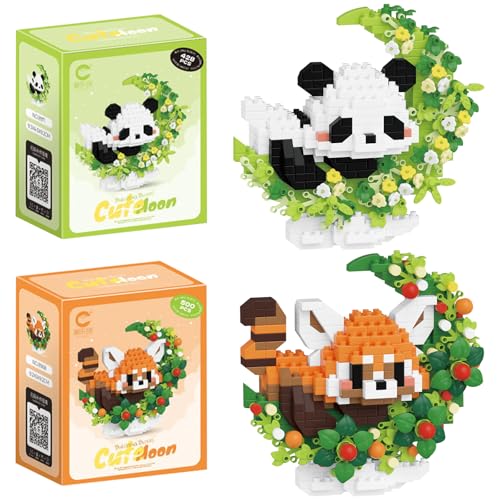 ARONRAVE Panda Bausteine Set Panda Klemmbausteine Mini Bausteine Set Panda Tier Building Block Set Panda Geschenke für Erwachsene Kinder ARONRAVE Panda Bausteine Set Panda Klemmbausteine Mini Bausteine Set Panda Tier Building Block Set Panda Geschenke für Erwachsene Kinder von ARONRAVE