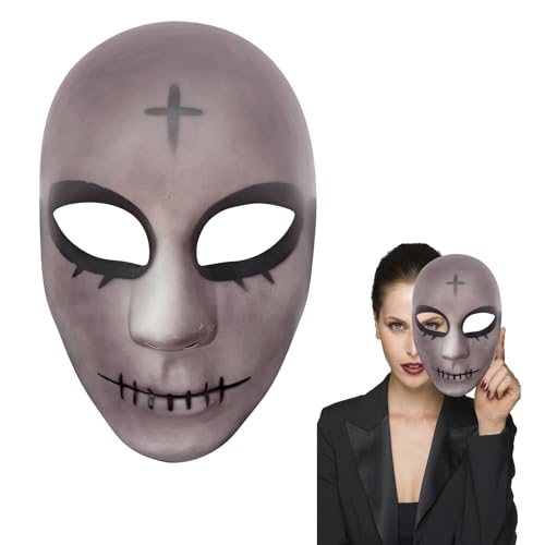 ARONRAVE Purge Maske Halloween Cross Maske, Horror Killer Purge Paar Maske Purge Säubern Maske Purge Maske für Erwachsene Halloween Kostüme Cosplay Maskerade Clown Party von ARONRAVE