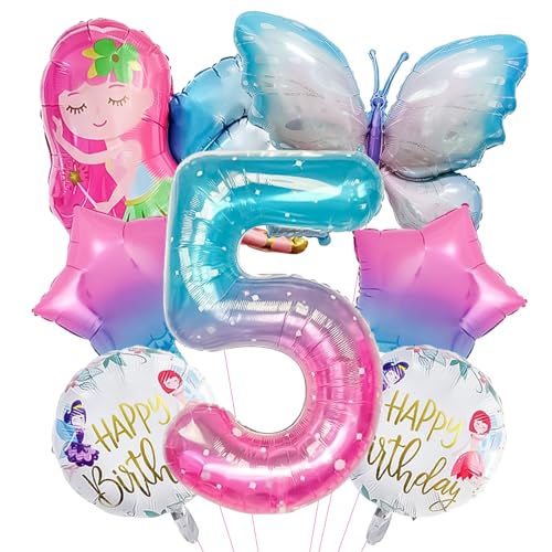 ARONRAVE Schmetterling Deko Geburtstag Luftballon 5. Geeburtstag Feen Geeburtstag Deko Schmetterling Folienballon Bunt Schmetterling 5. Geburtstag für Mädchen Jubiläum Motto Party Dekoration ARONRAVE Schmetterling Deko Geburtstag Luftballon 5. Geeburtstag Feen Geeburtstag Deko Schmetterling Folienballon Bunt Schmetterling 5. Geburtstag für Mädchen Jubiläum Motto Party Dekoration von ARONRAVE
