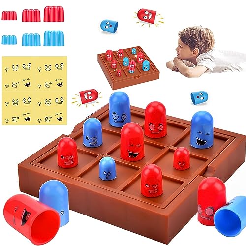 ARONRAVETic Tac Toe,Tik Tak Toe,Tic Tac Toe Spiel 2 Spieler Brettspiele Big Eat Small Game Brettspiel Interaktives Tischspiele Lustig Interaktives Spiele für Kinder Erwachsene ARONRAVETic Tac Toe,Tik Tak Toe,Tic Tac Toe Spiel 2 Spieler Brettspiele Big Eat Small Game Brettspiel Interaktives Tischspiele Lustig Interaktives Spiele für Kinder Erwachsene von ARONRAVE