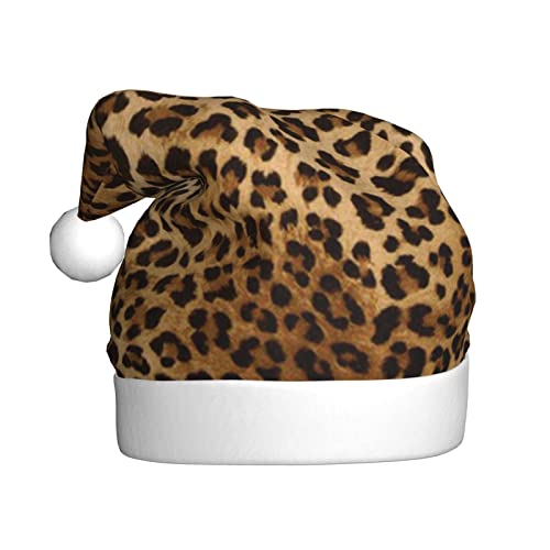 Niedliche Leoparden-Weihnachtsmütze für Erwachsene, Unisex, Weihnachtsmütze für Weihnachten, Urlaub, Party, Neujahr Niedliche Leoparden-Weihnachtsmütze für Erwachsene, Unisex, Weihnachtsmütze für Weihnachten, Urlaub, Party, Neujahr von AROONS