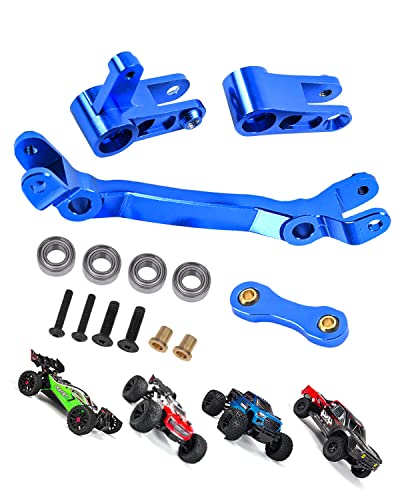 ARRCat Upgrades Parts Aluminium-Lenkteil-Set für 1/10 Arrma Granite 4X4 3S BLX, Senton 4X4 3S BLX/Big Rock 4X4/Typhon 4X4 3S BLX, Outcast/Kraton 4x4 4S BLX, ersetzt AR340132, Blau ARRCat Upgrades Parts Aluminium-Lenkteil-Set für 1/10 Arrma Granite 4X4 3S BLX, Senton 4X4 3S BLX/Big Rock 4X4/Typhon 4X4 3S BLX, Outcast/Kraton 4x4 4S BLX, ersetzt AR340132, Blau von ARRCat