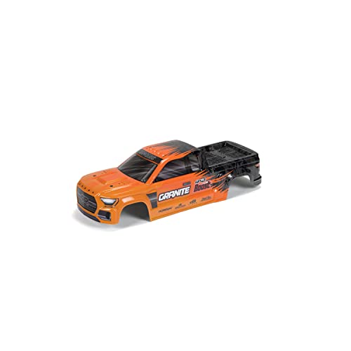 ARRMA 1/10 Granite 4X2 Painted Decaled Trimmed Body Orange/Black ARRMA 1/10 Granite 4X2 Painted Decaled Trimmed Body Orange/Black von ARRMA