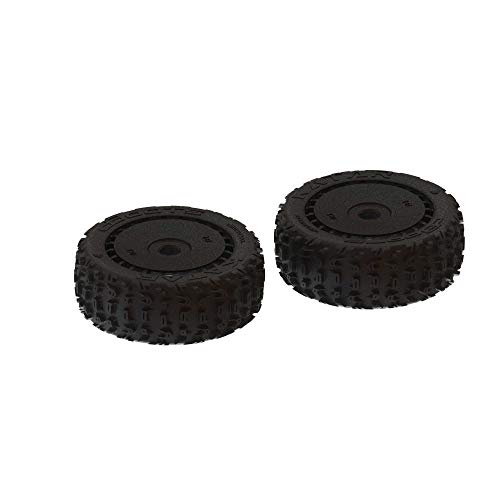 1/8 DBoots Vorne/Hinten 3.3 vormontierte Reifen, 17mm Hex, Schwarz (2): Katar B 6S von ARRMA