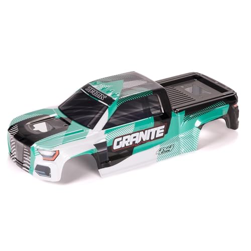 ARRMA 1/10 Clipless Painted Decaled Trimmed Body, Green/Black: Granite 4X4 ARRMA 1/10 Clipless Painted Decaled Trimmed Body, Green/Black: Granite 4X4 von ARRMA
