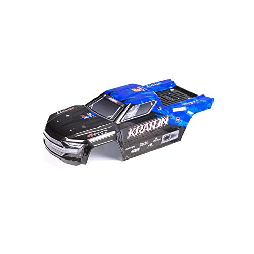 ARRMA 1/10 Painted Body, Black/Blue: KRATON 4X4 4S BLX von ARRMA