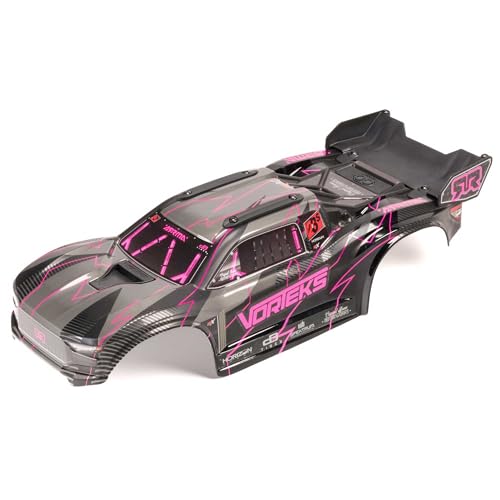 ARRMA 1/10 Painted Decaled Trimmed Body Set with Hidden Body Mount, Pink/Black: VORTEKS 2WD ARRMA 1/10 Painted Decaled Trimmed Body Set with Hidden Body Mount, Pink/Black: VORTEKS 2WD von ARRMA