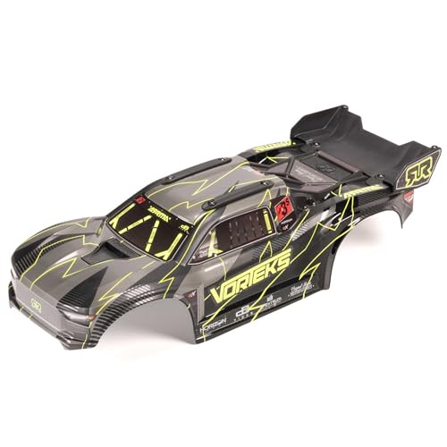 ARRMA 1/10 Painted Decaled Trimmed Body Set with Hidden Body Mount, Yellow/Black: VORTEKS 2WD ARRMA 1/10 Painted Decaled Trimmed Body Set with Hidden Body Mount, Yellow/Black: VORTEKS 2WD von ARRMA