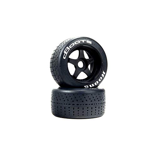 DBoots Hoons 53/107 2.9 Vormontierte Riemenreifen, weiß, 17mm Hex, 5-Speichen (2) von ARRMA