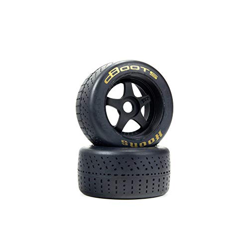 DBoots Hoons 53/107 2.9 Vormontierte Riemenreifen, Gold, 17 mm Hex, 5-Speichen (2) von ARRMA