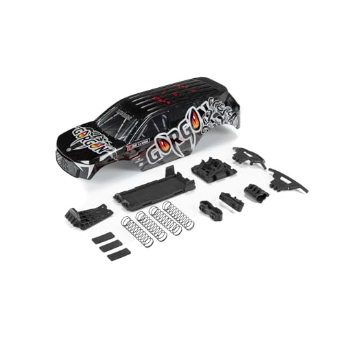ARRMA Gorgon Painted Decaled Body Set, Gun Metal von ARRMA