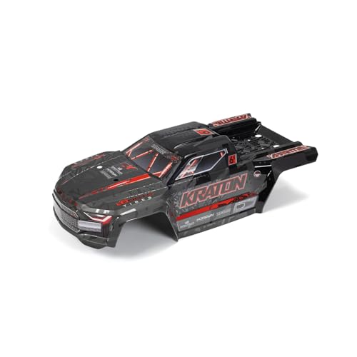 ARRMA KRATON 6S EXB Painted Decalled Cut Body, Black/Red von ARRMA