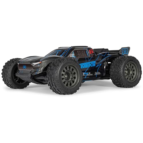 ARRMA RC Truck 1/10 VORTEKS 223S DSC 2WD RTR Brushless Stadion Truck, Blau (Lipo Akku und Ladegerät nicht enthalten) ARA3505T2 von ARRMA