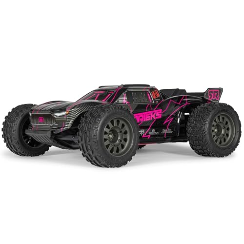 ARRMA RC Truck 1/10 VORTEKS 223S DSC 2WD RTR Brushless Stadion Truck, Pink (Lipo Akku und Ladegerät nicht enthalten) ARA3505T3 von ARRMA