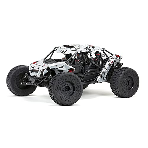 ARRMA 1/7 FIRETEAM 6S 4WD BLX Speed Assault Vehicle RTR (Batterie und Ladegerät Nicht enthalten), Weiß/Schwarz von ARRMA