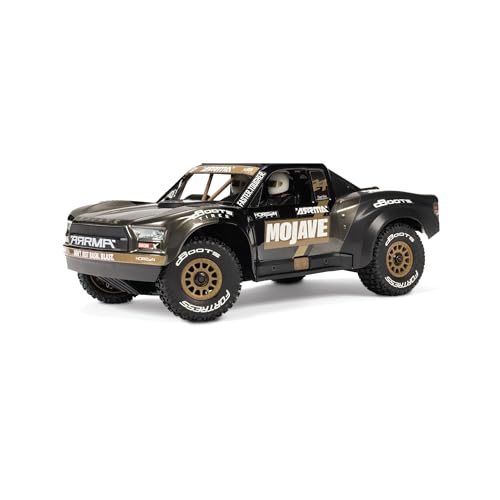 ARRMA RC Truck Mojave GROM 4X4 223S BLX BRUSHLESS Small Scale Desert Truck RTR (Akku und Ladegerät Nicht im Lieferumfang enthalten) mit DSC, Schwarz, ARA2304T1 von ARRMA