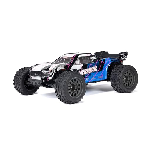 ARRMA VORTEKS MEGA 550 2WD, Ferngesteuertes Auto, RC Auto 1/10, Stadium Truck, über 30 km/h, aufrüstbar, inkl. Zubehör, Blau, ARA3205T1 ARRMA VORTEKS MEGA 550 2WD, Ferngesteuertes Auto, RC Auto 1/10, Stadium Truck, über 30 km/h, aufrüstbar, inkl. Zubehör, Blau, ARA3205T1 von ARRMA