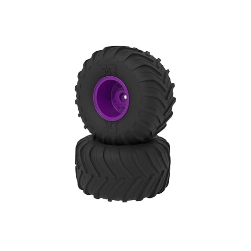 ARRMA dBoots Chevron MT Tire Set, Glued, Purple von ARRMA